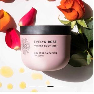 NWOT Evelyn Rose Crab tree &Evelyn 15ml Velvet Body Melt.